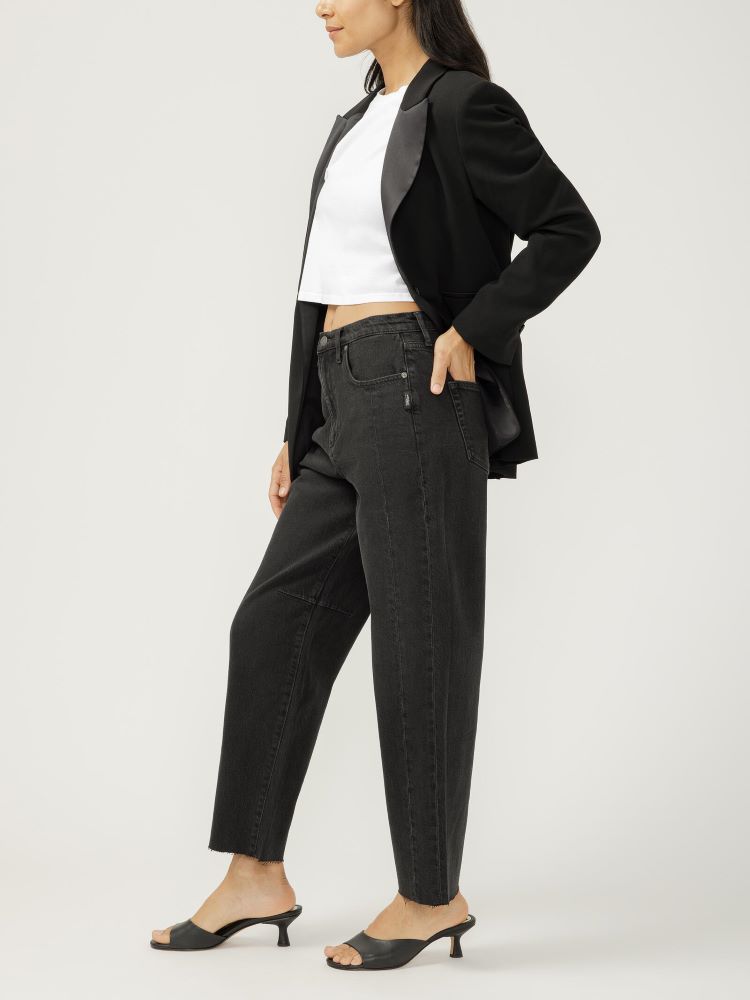 Slim Fit Barrel Jean