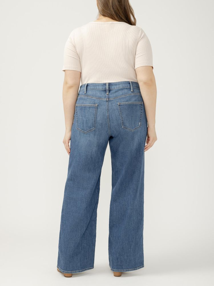 Plus Size Suki Mid Rise Wide Leg