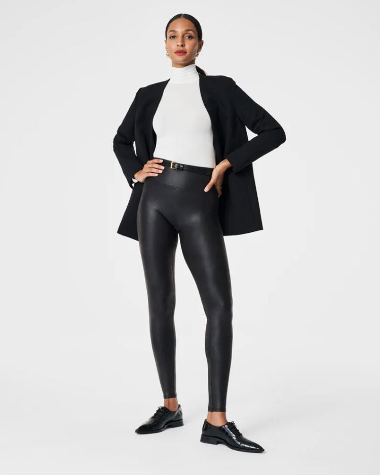 Spanx Style: 2437 Faux Leather Leggings, full view