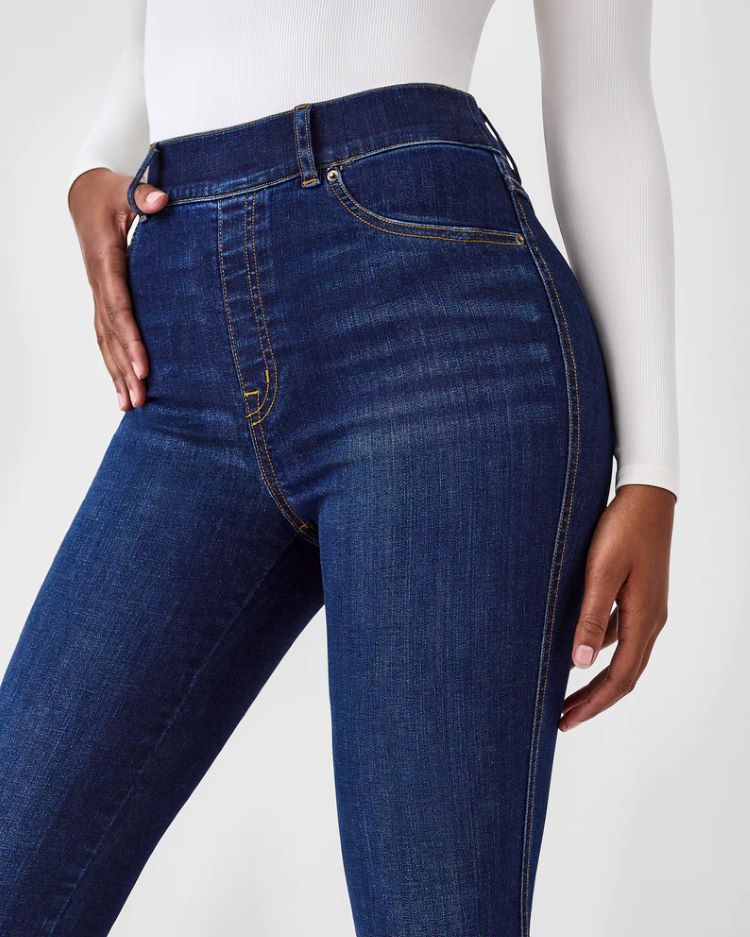 Spanx Style: 20327R, Flare Jean, detail front view