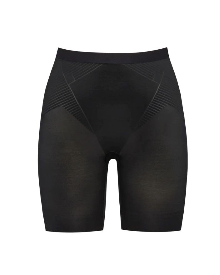 Spanx Style: 10234R,Thinstincts® 2.0 Mid-Thigh Short, black, product view