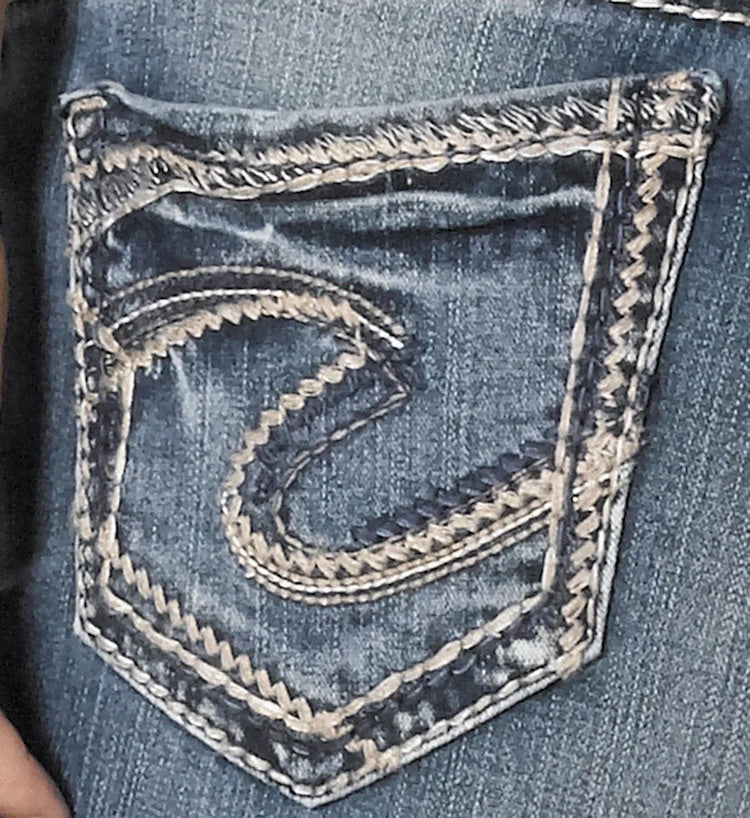 Suki Mid-Rise Slim Bootcut Jeans