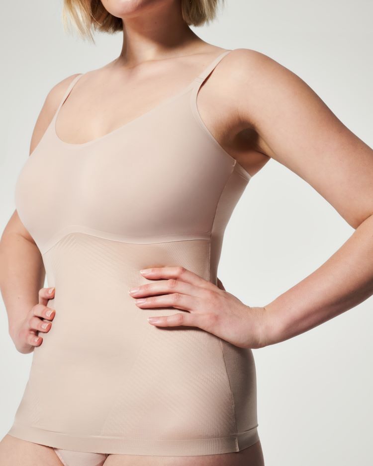 Spanx Style: 10259R, Thinstincts 2.0 Cami, beige, side view