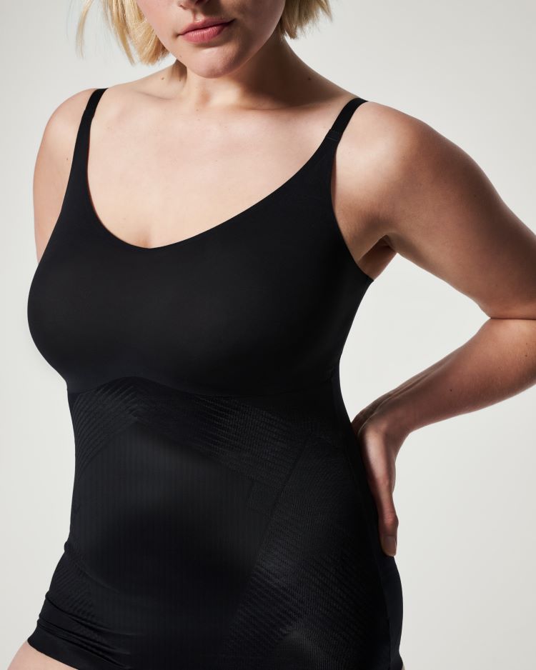 Spanx Style: 10259R, Thinstincts 2.0 Cami, black, side view