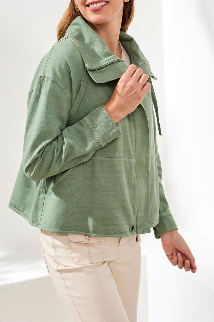 Zip-Up Casual Jacket