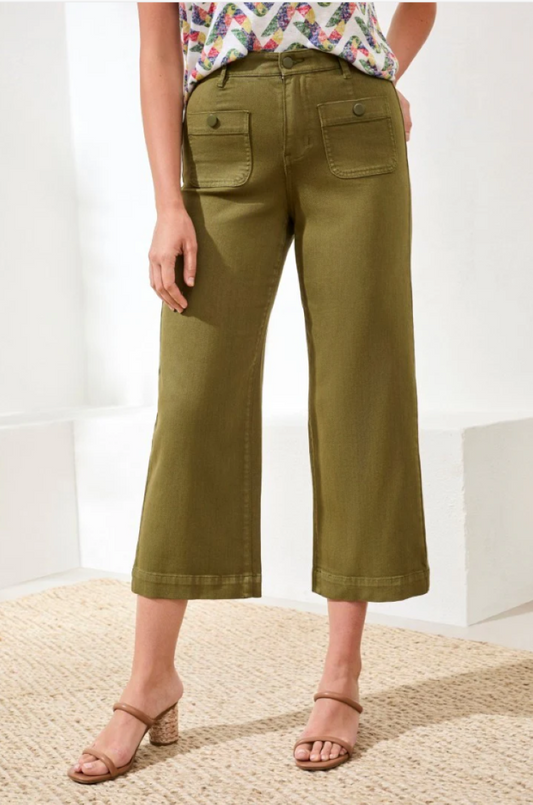 Sophia Palazzo Cropped Jeans