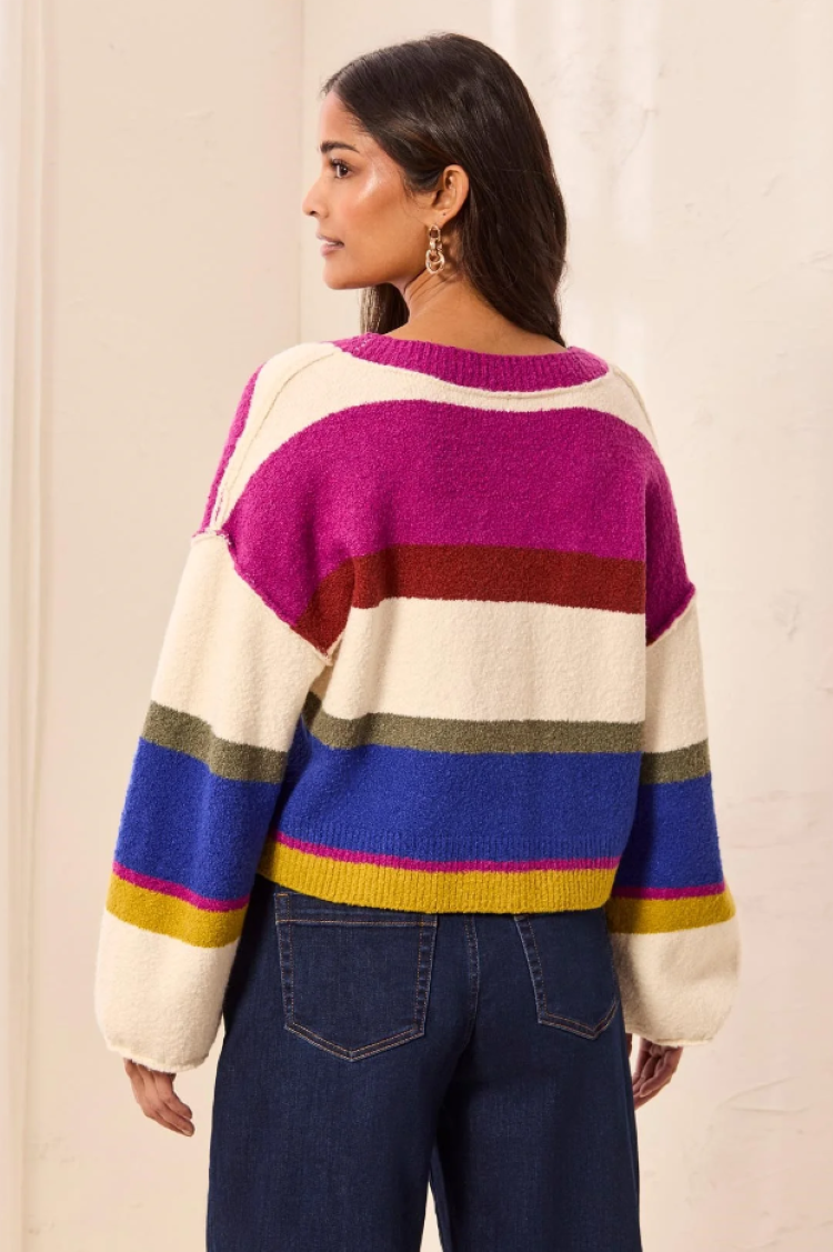 Drop Shoulder Cardigan