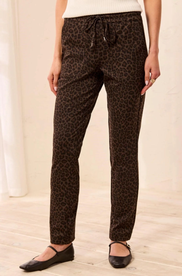 Tribal Elastic Waist Pull on Pant