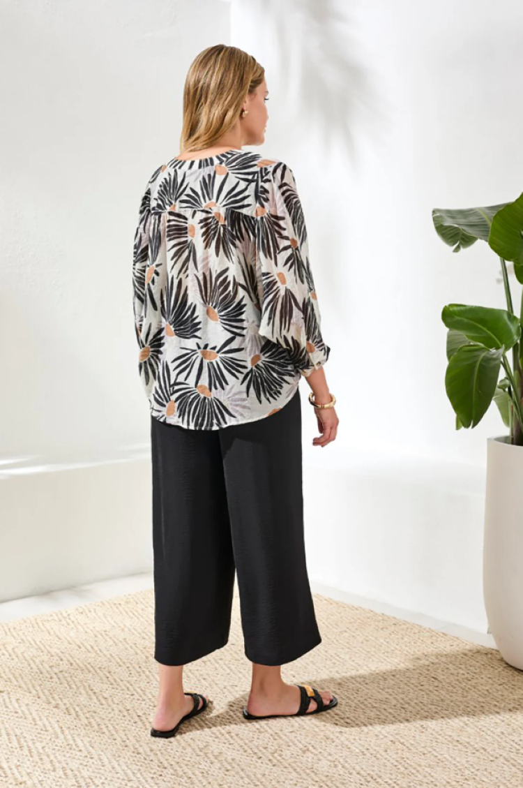 Flowy Dolman Sleeve Blouse