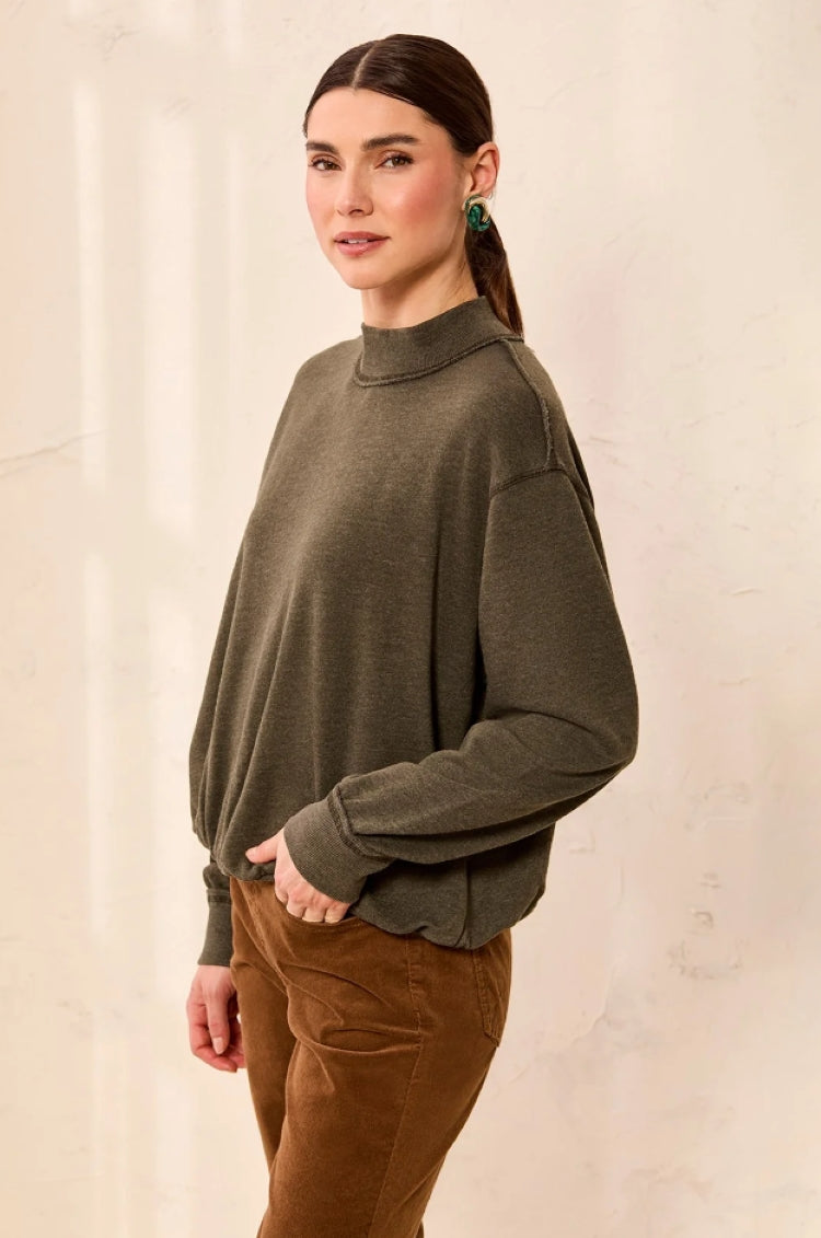 Tribal Bubble Crew Neck Long Sleeve