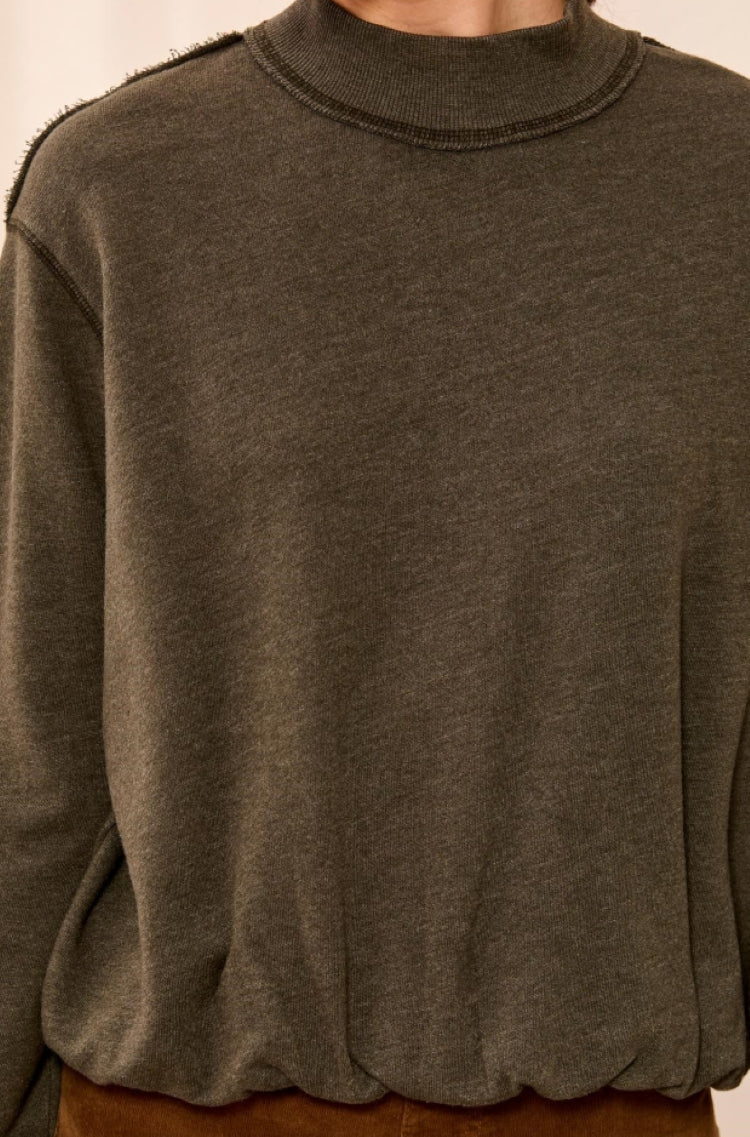 Tribal Bubble Crew Neck Long Sleeve