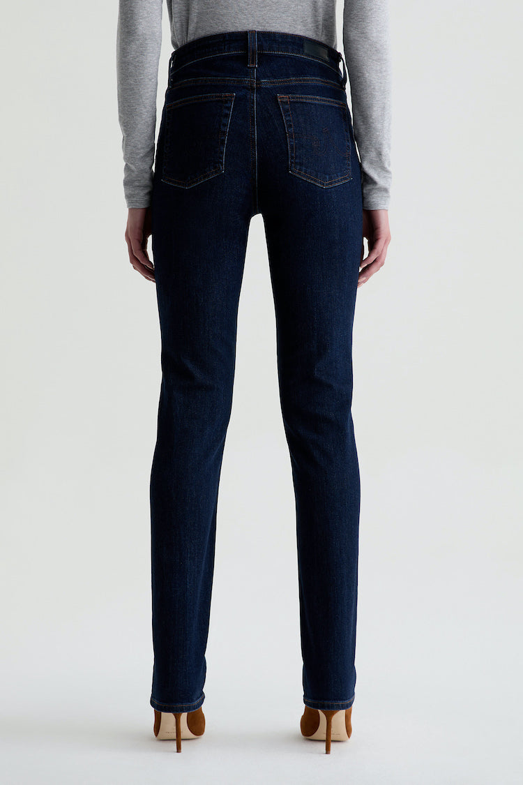 Mari Extended Mid-Rise Slim Straight
