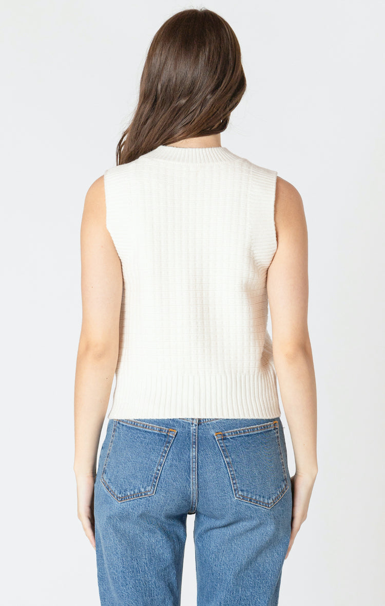 Textured Stitch Sweater Tank