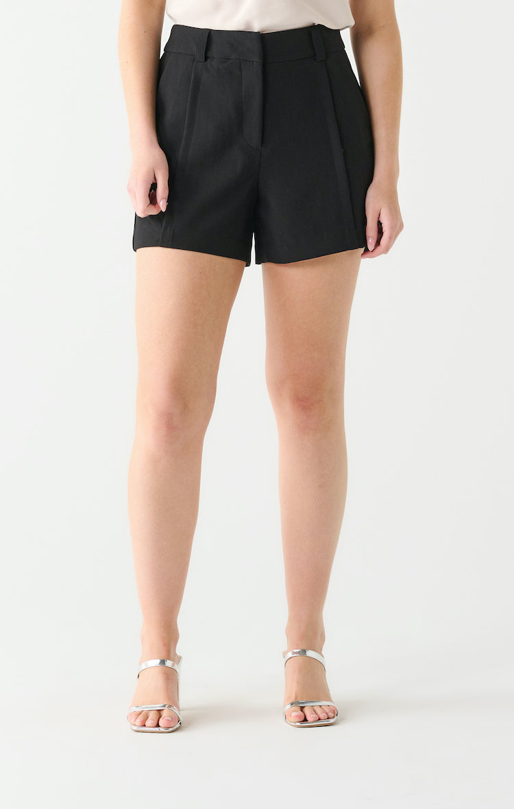 High Waisted Structured Short