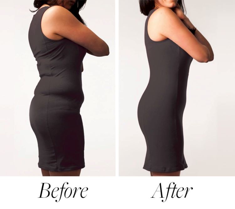 Body Hush Style: BH1501MS all in one star body shaper before and after demo