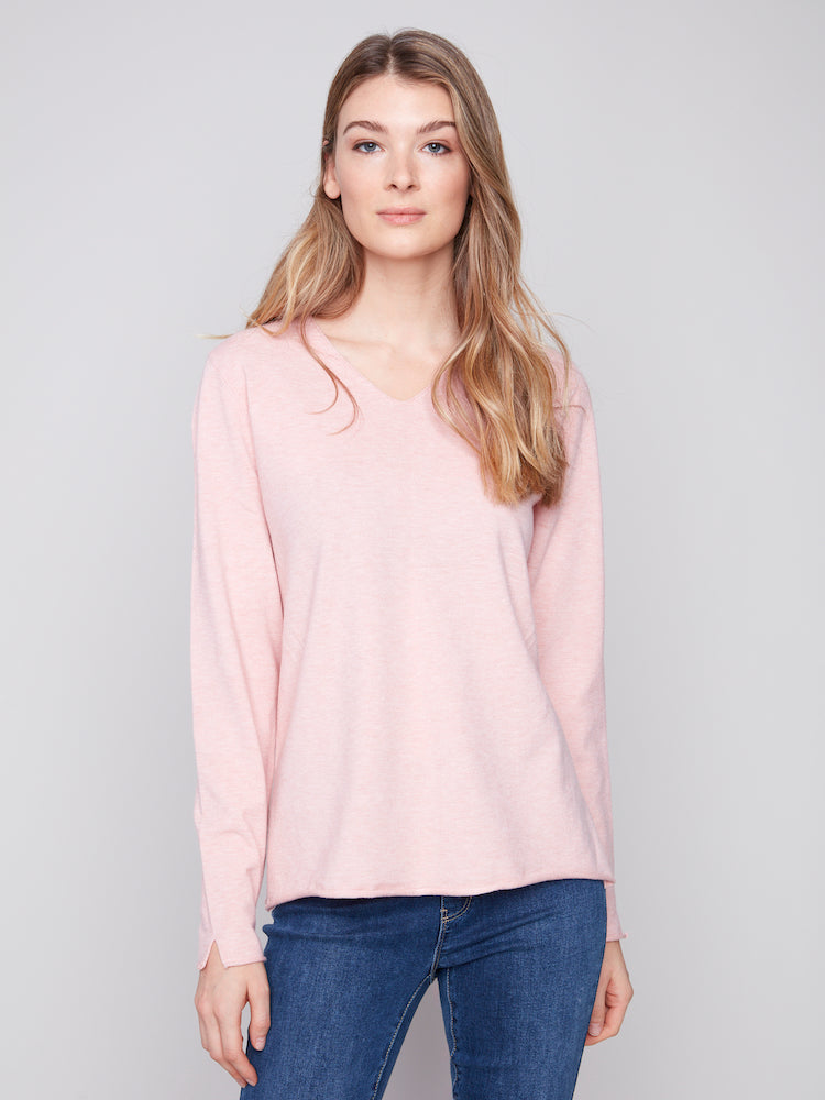Basic Long Sleeve V-Neck