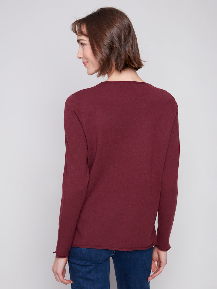 Basic Long Sleeve V-Neck