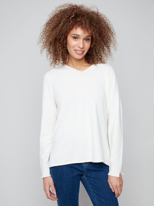 Basic Long Sleeve V-Neck