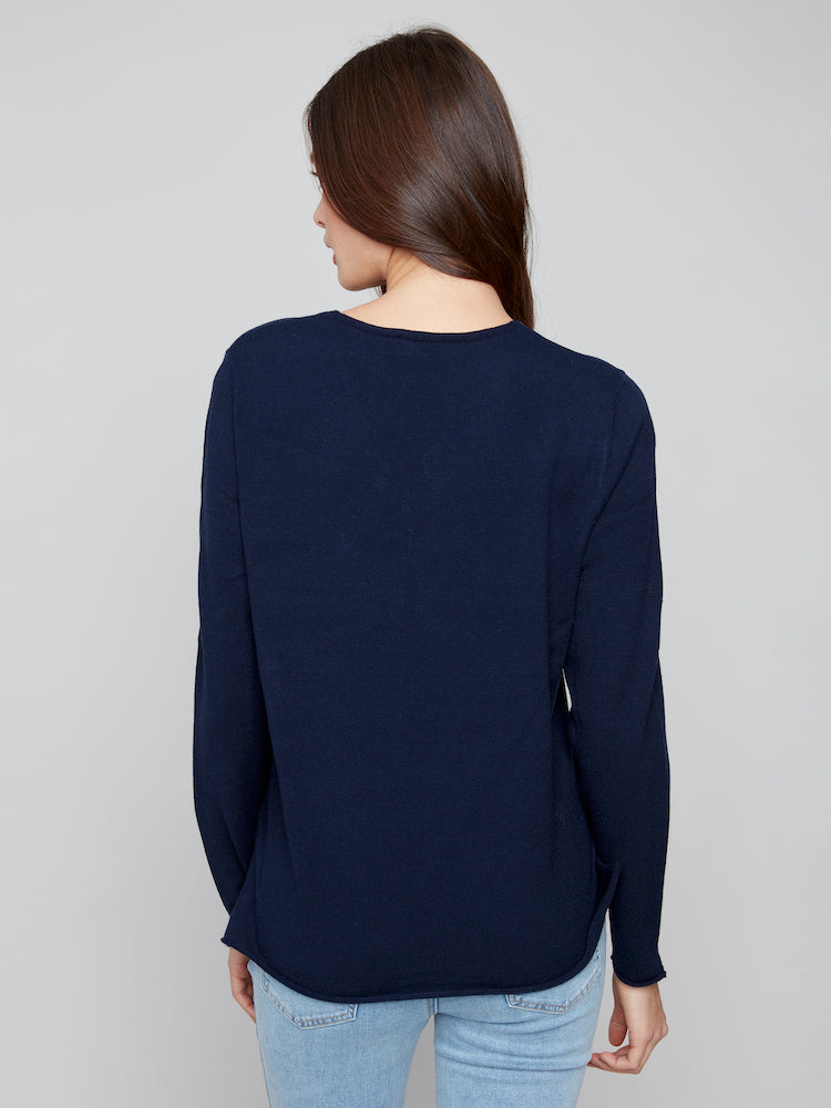 Basic Long Sleeve V-Neck