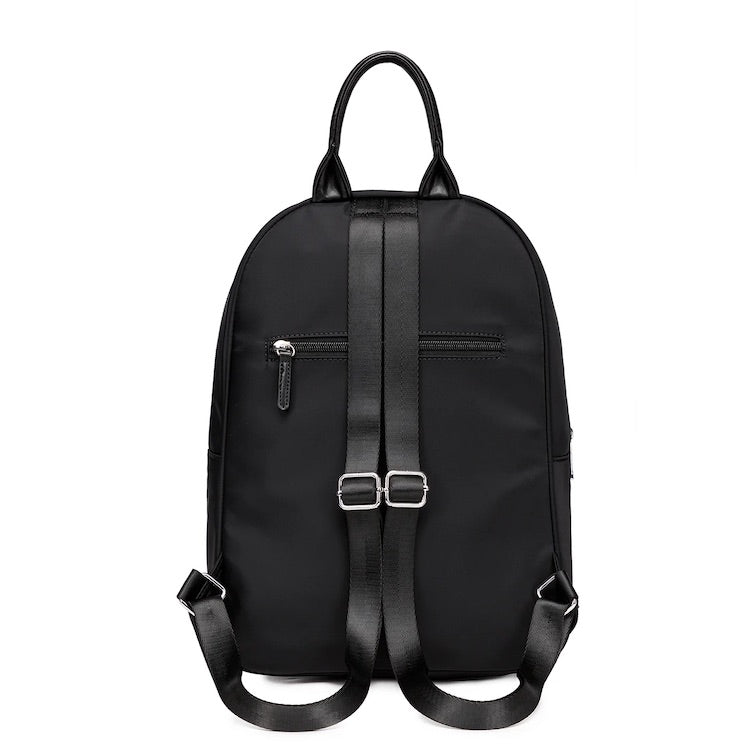 co lab black leather backpack Faux Leather Nika Backpack|Colab Style: 6852-P| – Fashionista+The Loft Clothing Co