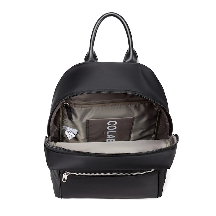 colab leather backpack Faux Leather Nika Backpack|Colab Style: 6852-P| – Fashionista+The Loft Clothing Co