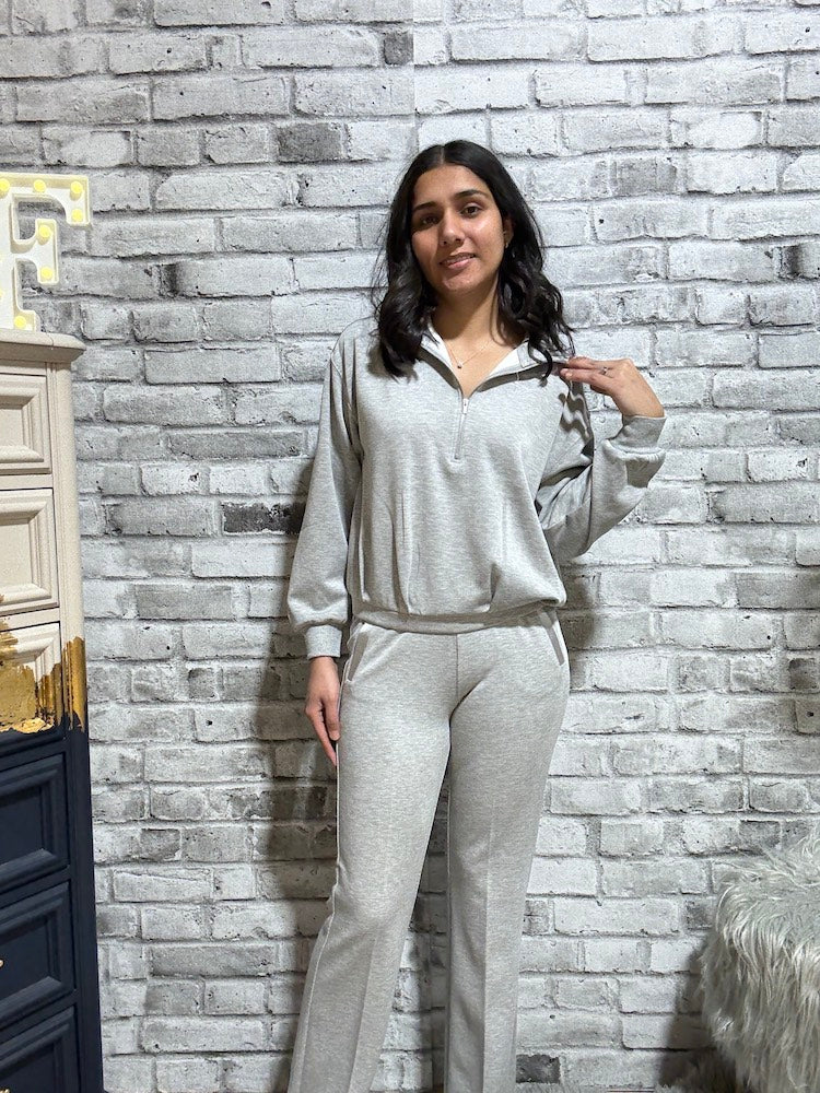 Half Zip Modal Sweater