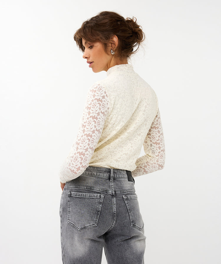 Lace Long Sleeve Top