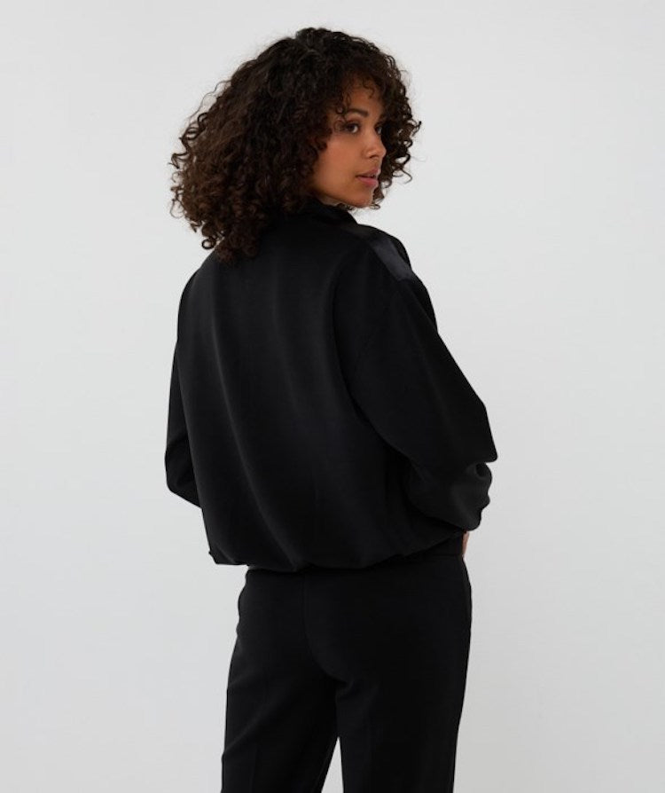 Half Zip Modal Sweater