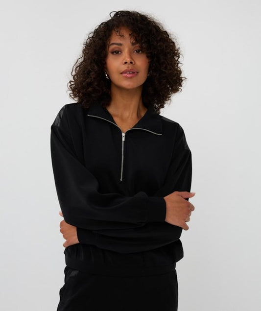 Half Zip Modal Sweater