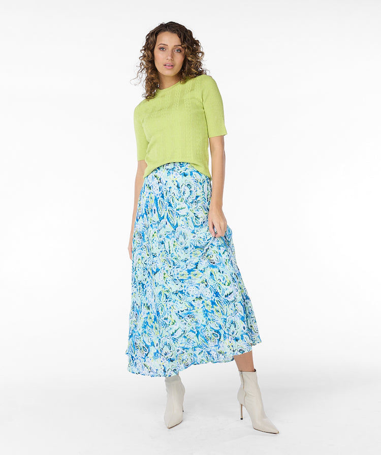 Flower Bomb Long Skirt
