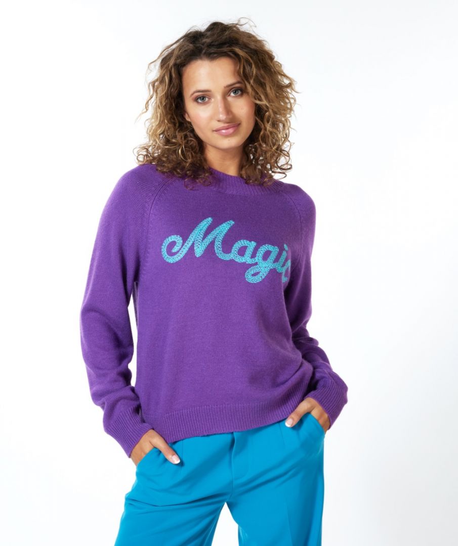 Intarsia Magic Sweater