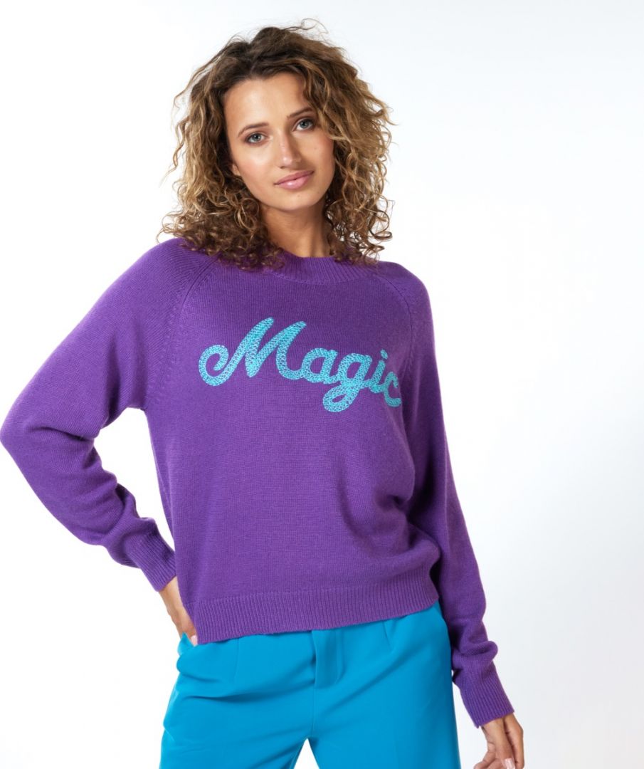 Intarsia Magic Sweater