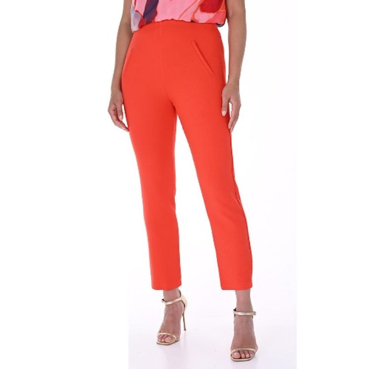 Cropped High Rise Pants