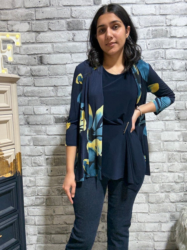 Floral Print Cover up