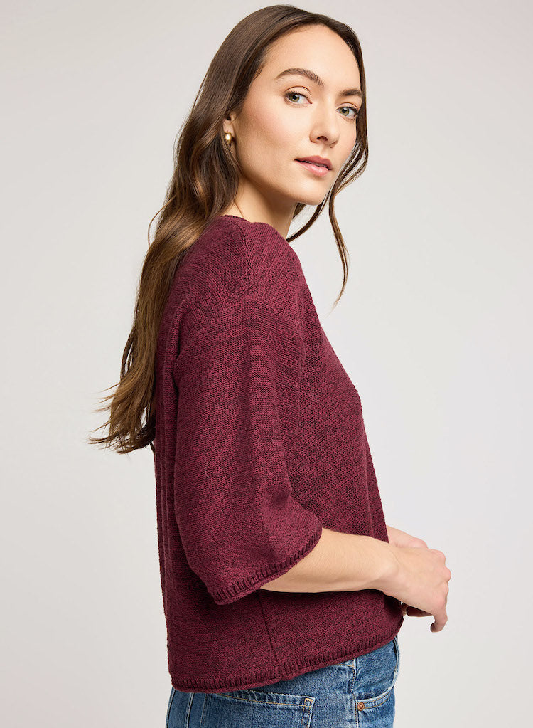 Kerrigan Short Sleeve Sweater