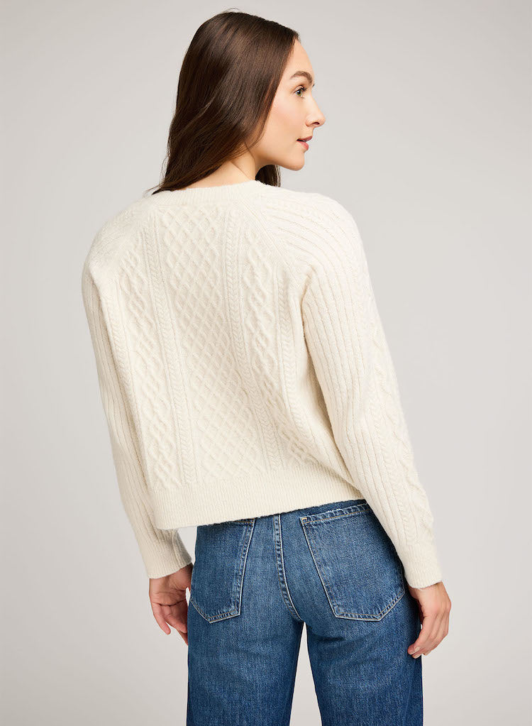 Aspen Half Button Up Sweater