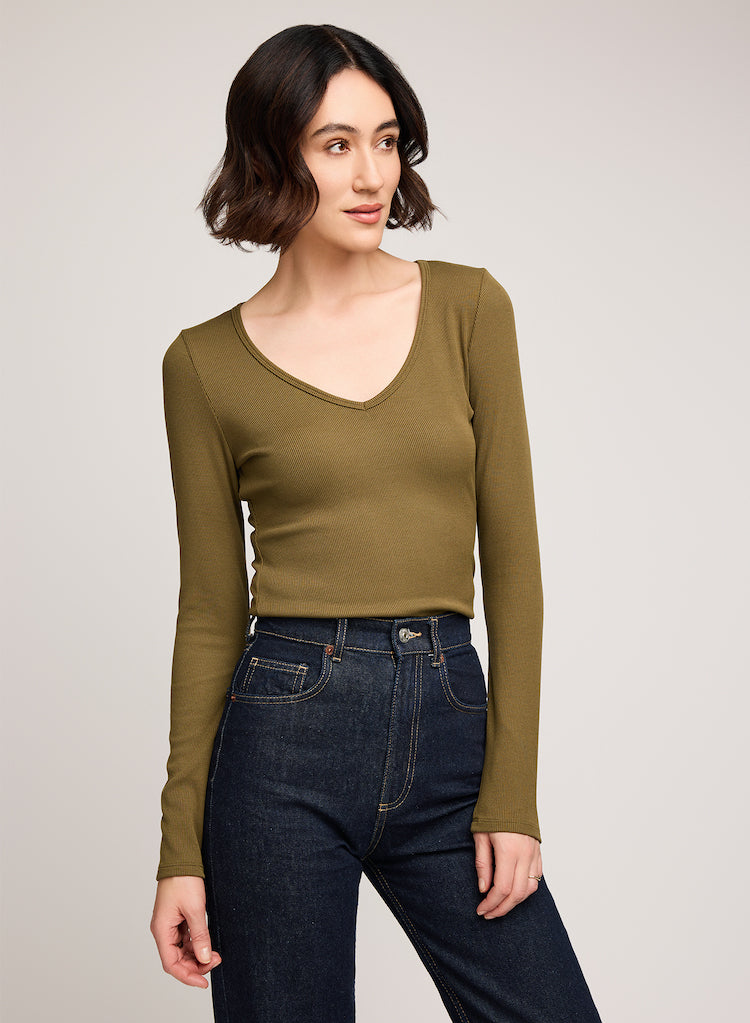 Petra V-Neck Long Sleeve