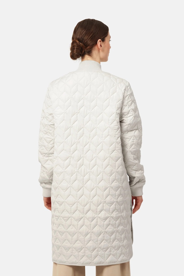 Long Padded Quilt Jacket