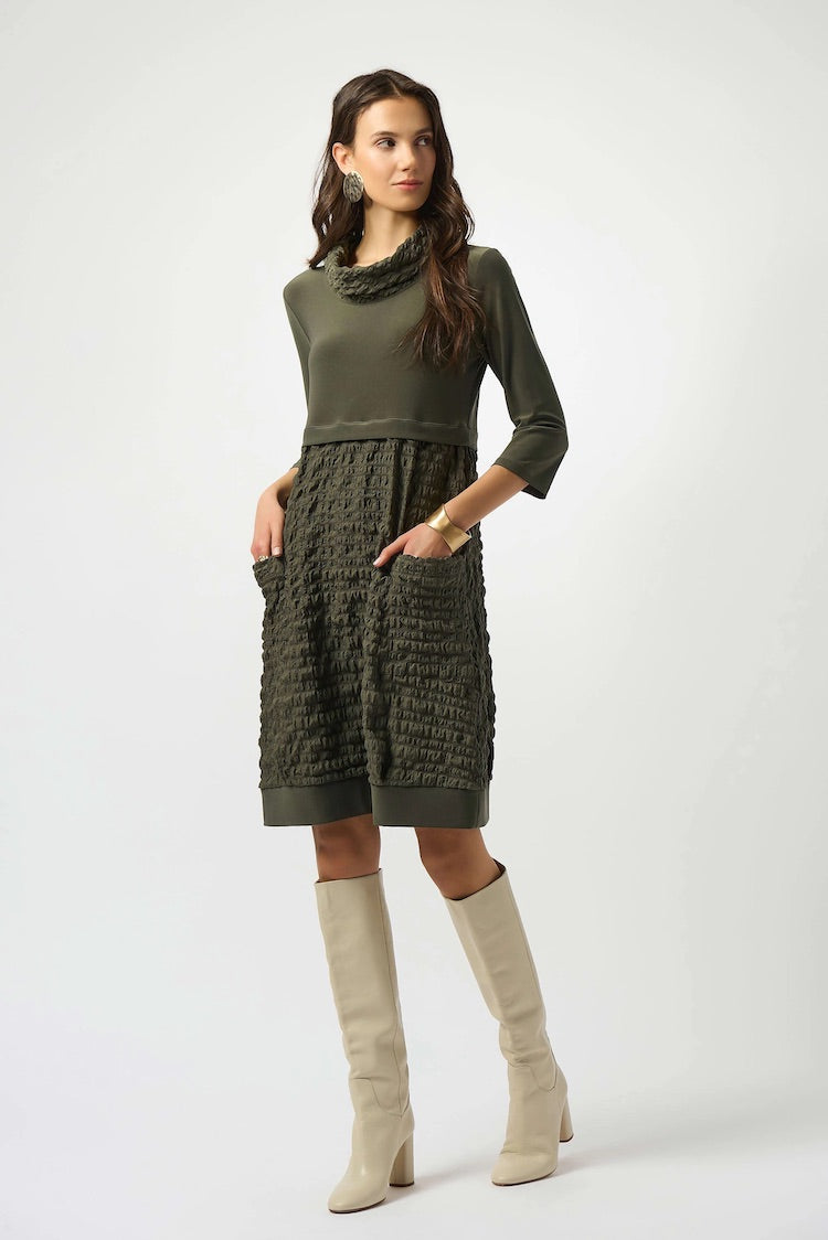Knee-length A-line Dress