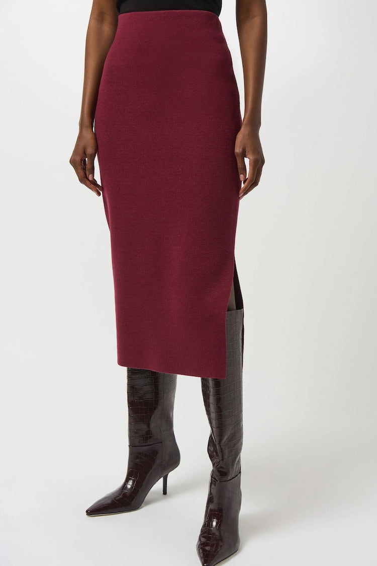 Minimalist High-rise Midi Skirt * Fall Colours *
