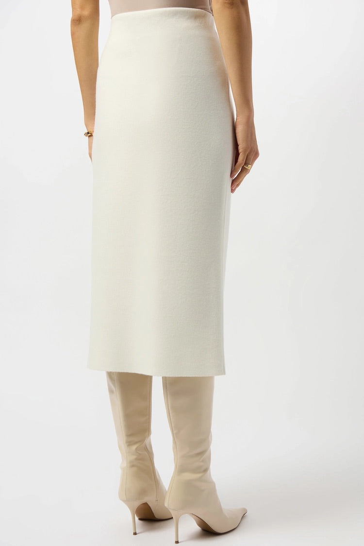 Minimalist High-rise Midi Skirt