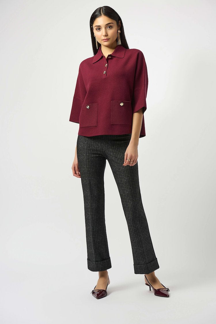 Mid-rise Formal Trousers