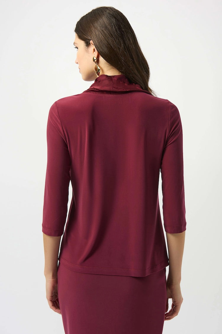 Cowl Neck Relaxed Fit Pullover