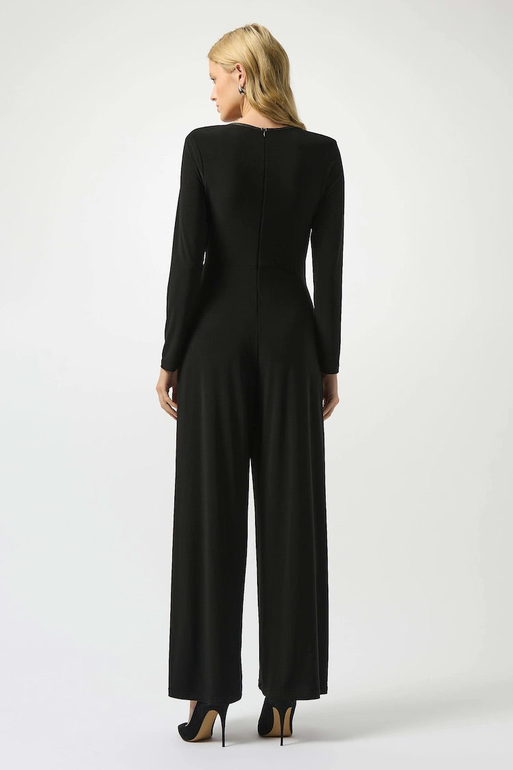 Formal V-neck Jumpsuit