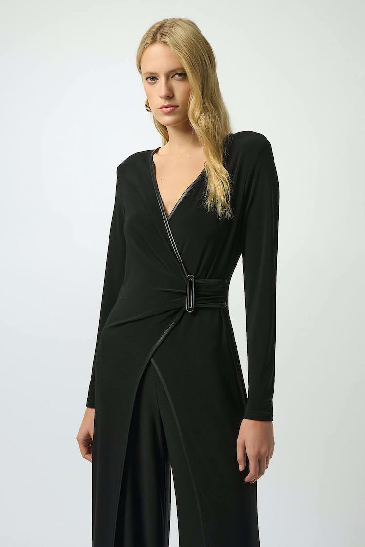 Formal V-neck Jumpsuit