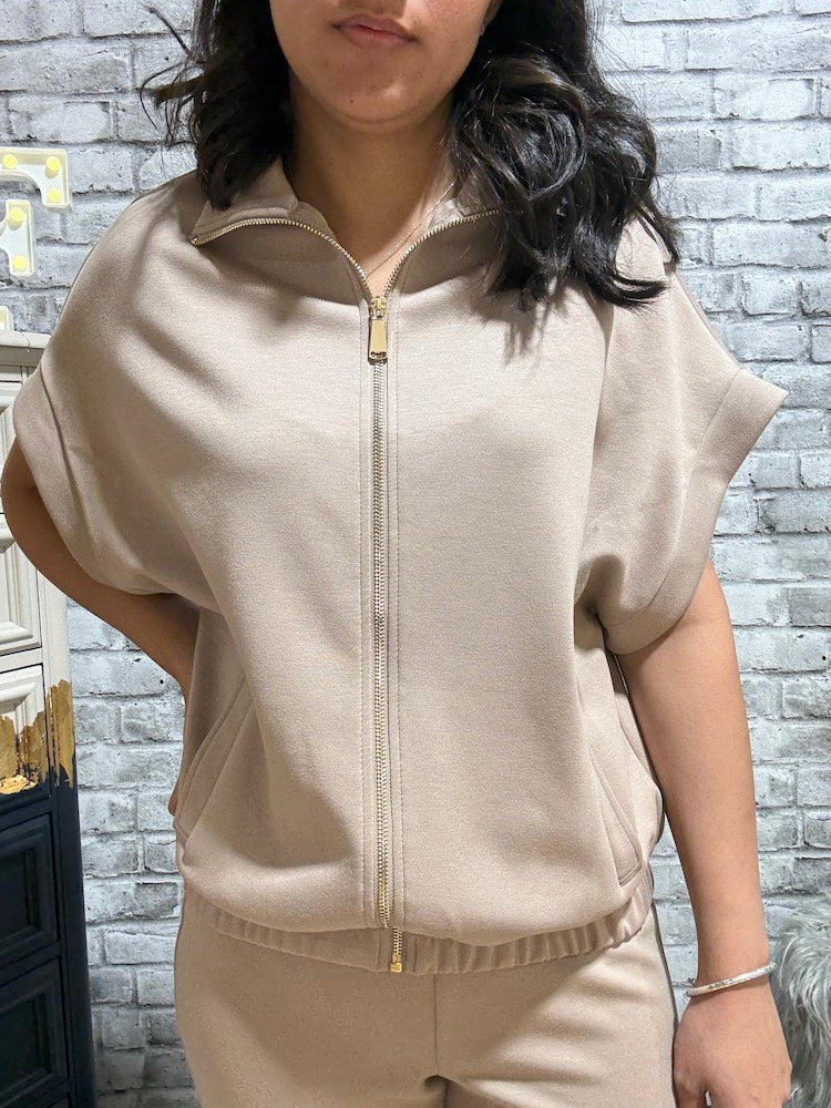 Casual Zip-up Jacket