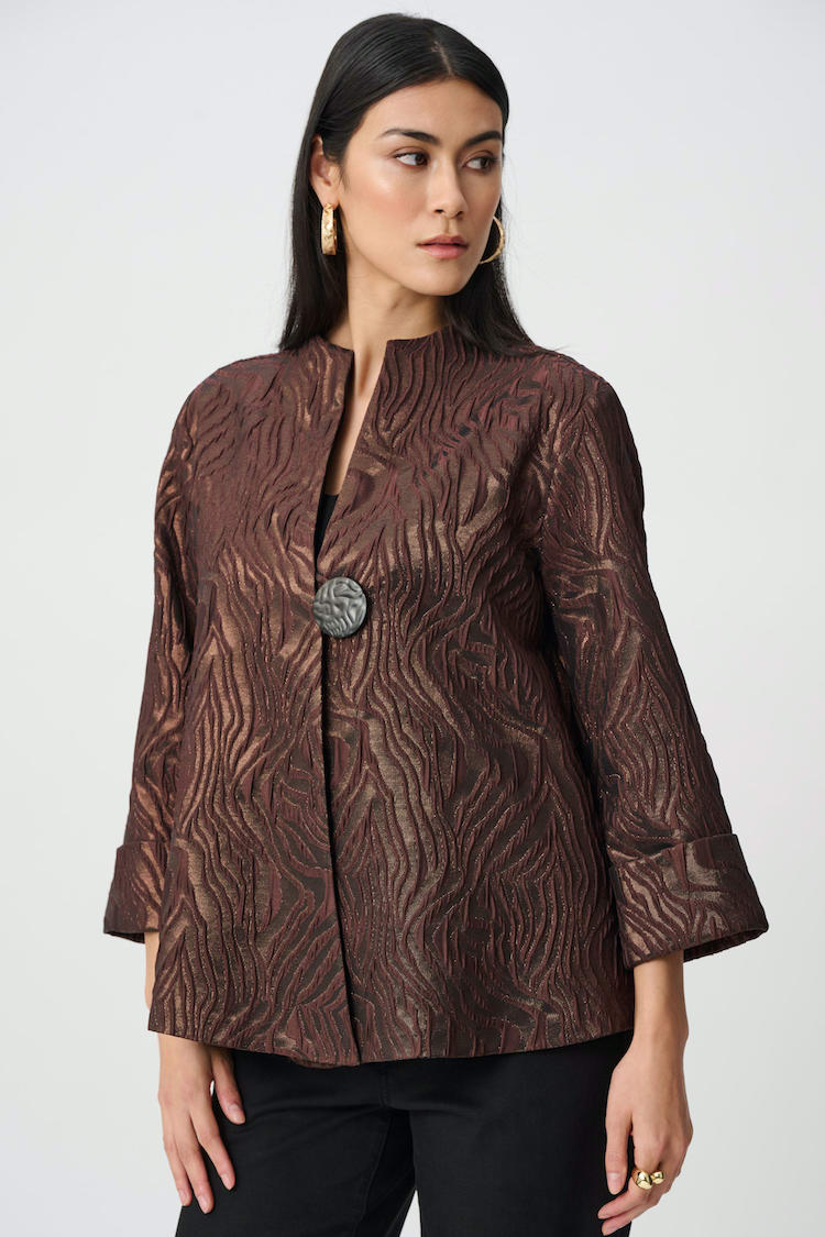 Jospeh Ribkoff Animal Trapeze Jacket