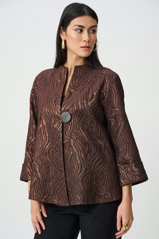 Jospeh Ribkoff Animal Trapeze Jacket