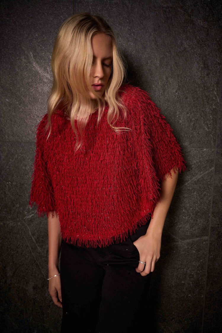 Glamourous Fringe Pullover