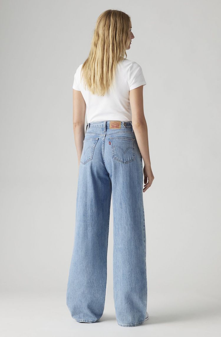 Cinch Baggy Wide Leg Jeans